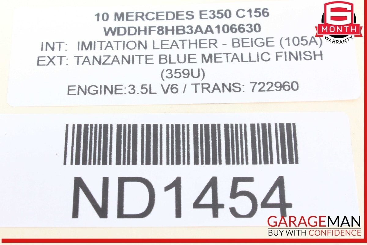 10-16 Mercedes W212 E350 Left Driver Side Head Light Support Bracket OEM