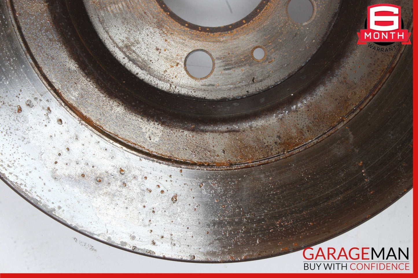 09-11 Audi S5 S4 Rear Left & Right Side Brake Disc Set of 2 Pc OEM