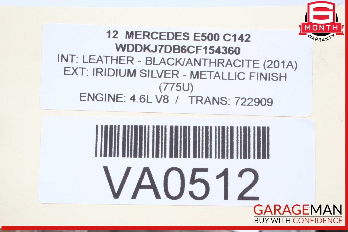 12-18 Mercedes W207 E550 CLS550 M278 Right Turbocharger Turbo Charger Manifold