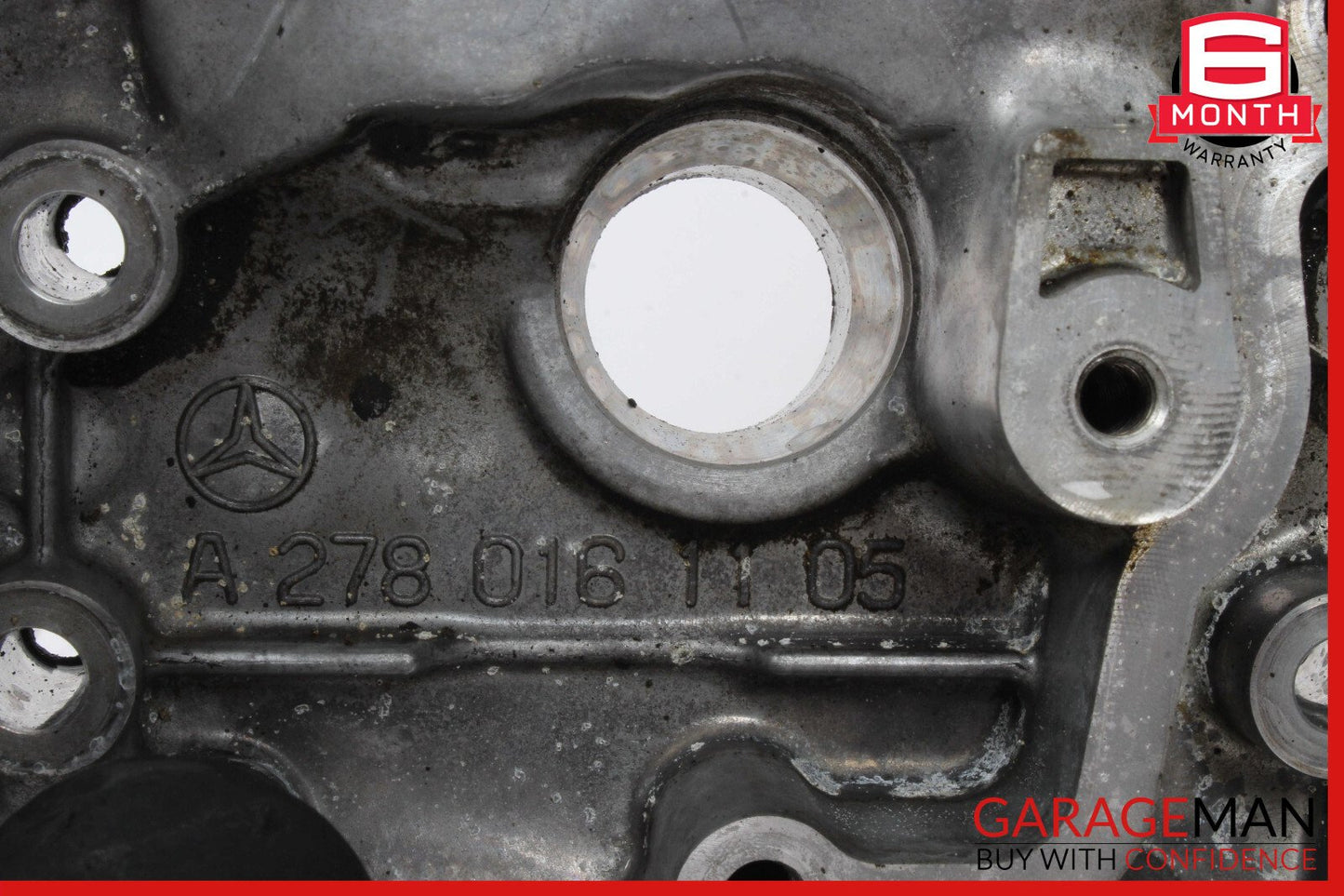 11-20 Mercedes X166 GL450 E550 S550 Left Side Engine Cylinder Head Valve Cover