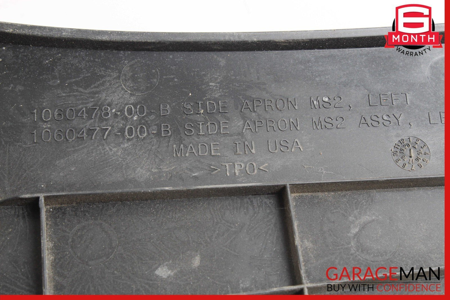 16-20 Tesla Model S Front Left Driver Side Underhood Apron Trim Cover OEM