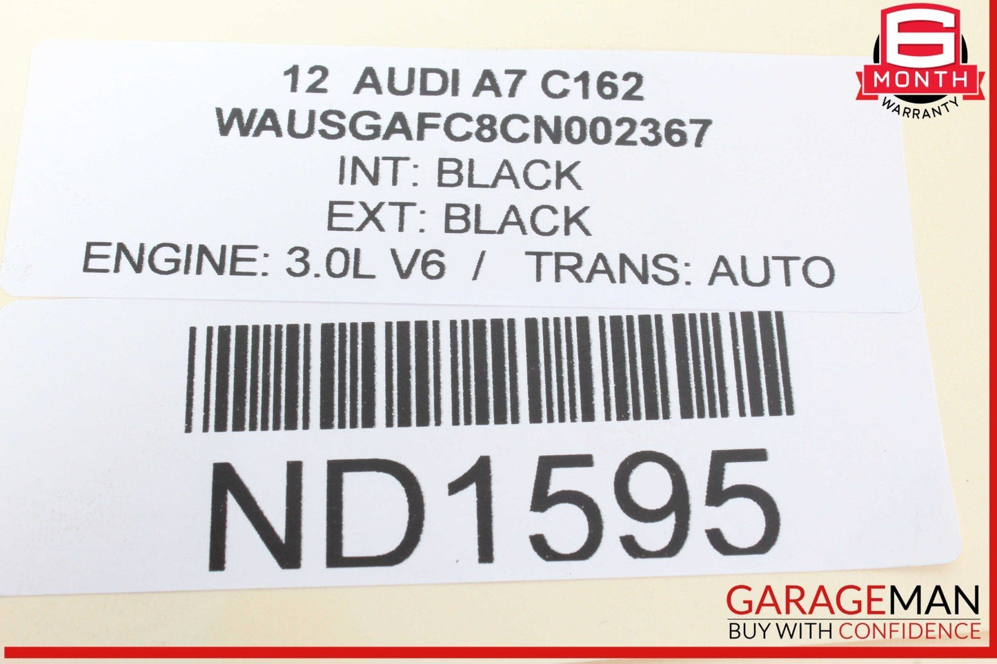 12-18 Audi A7 Front Center Console Media Controller Switch Panel 4G1919612L OEM