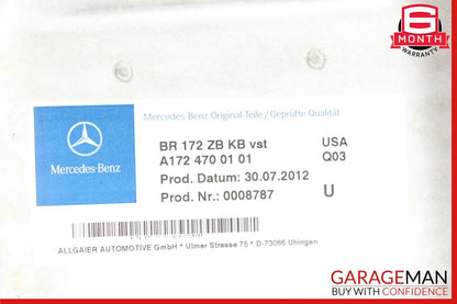 12-20 Mercedes R172 SLK250 Fuel Gas Tank Reservoir Filler Neck Assembly OEM
