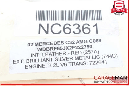 98-05 Mercedes W203 C32 AMG C320 Right Side Engine Motor Rocker Arm 1120510108