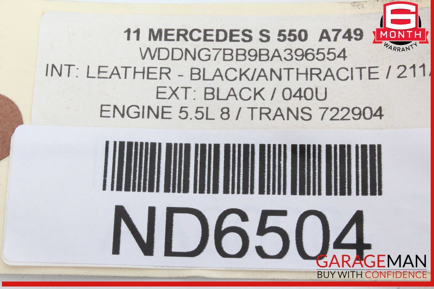 10-14 Mercedes W221 S550 S600 Steering Wheel w/ Paddle Shifters Wood OEM