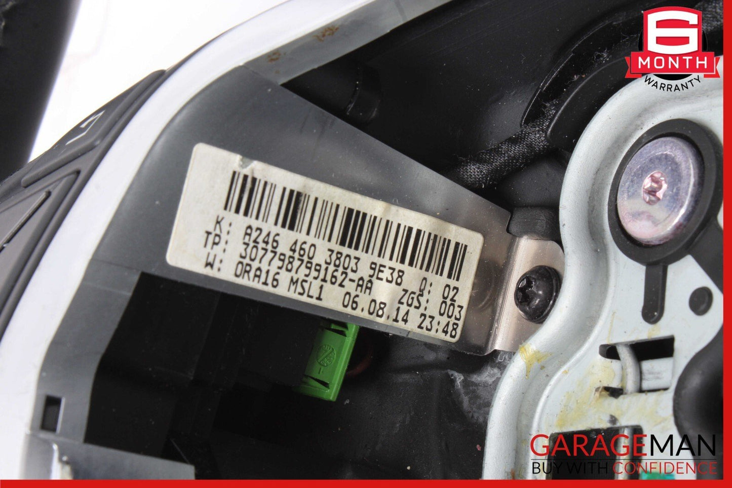 12-18 Mercedes B-Class W242 W246 B250 CLA250 Steering Wheel Black OEM