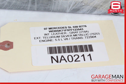 07-12 Mercedes R230 SL550 SL55 AMG Dash Dashboard Glove Box Compartment OEM