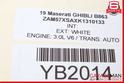 2014-2020 MASERATI GHIBLI DRIVER LEFT SIDE DASHBOARD LOWER KNEE PANEL OEM