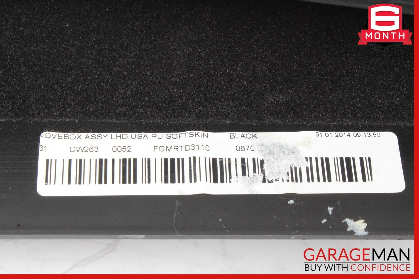 14-17 Maserati Ghibli Dashboard Glove Box Storage Tray Compartment Cover OEM