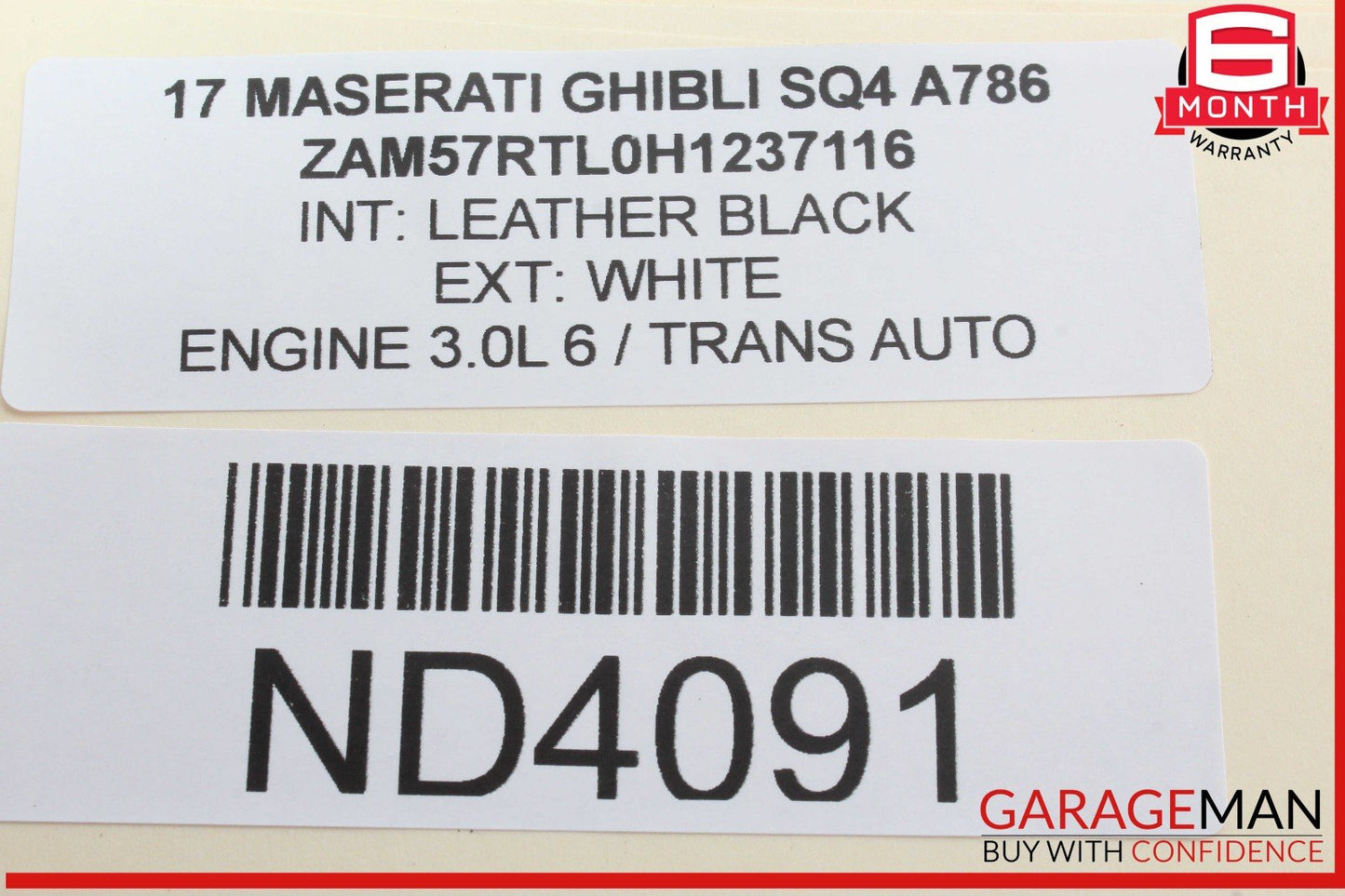 14-18 Maserati Ghibli Front Door Sound Audio Speaker Set of 2 Pc OEM