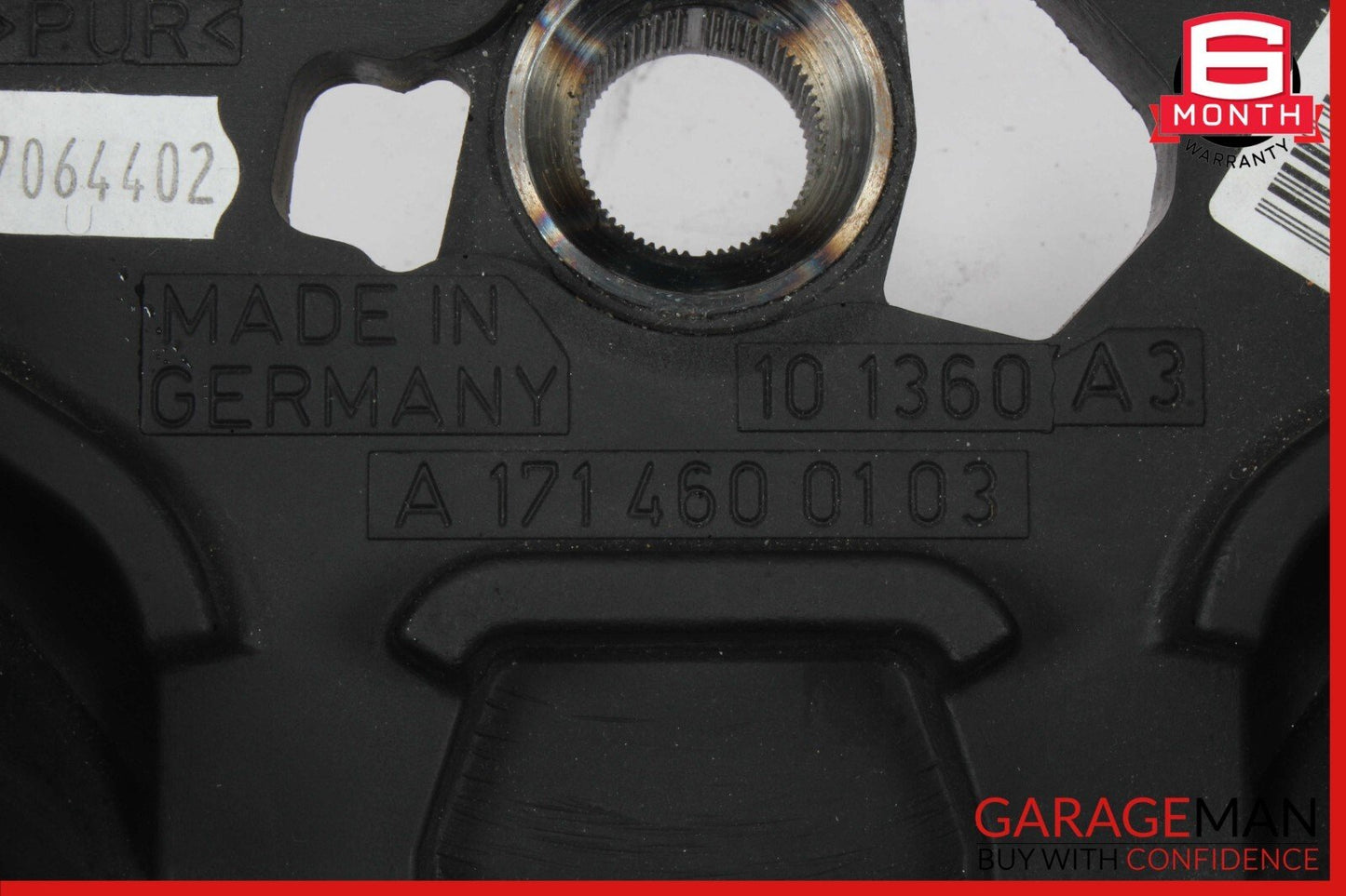 05-08 Mercedes R171 SLK300 C280 C350 Sport Steering Wheel Black 1714600103 OEM