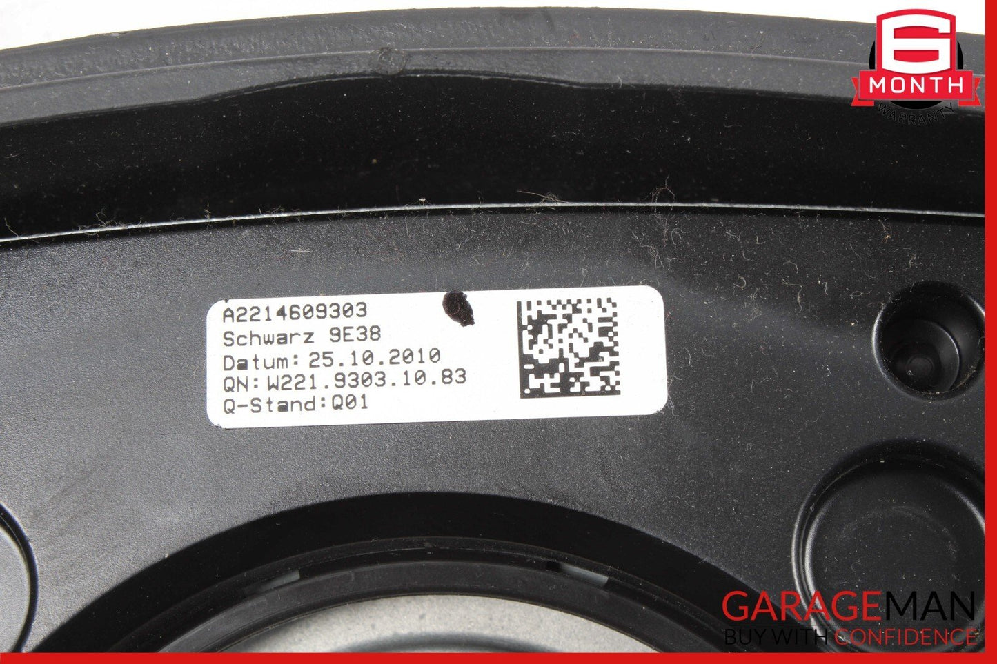 10-14 Mercedes W221 S400 S550 CL550 Steering Wheel w/ Paddle Shifters Black OEM