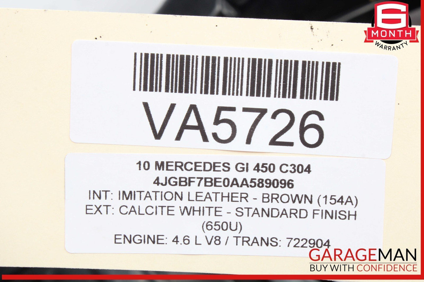 06-12 Mercedes X164 GL450 ML550 Front Left Side Head Light Support Bracket Frame