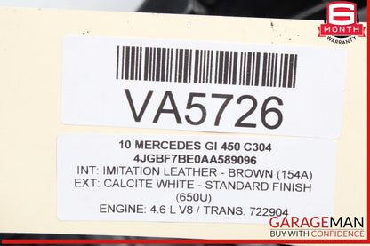 06-12 Mercedes X164 GL450 ML550 Front Left Side Head Light Support Bracket Frame
