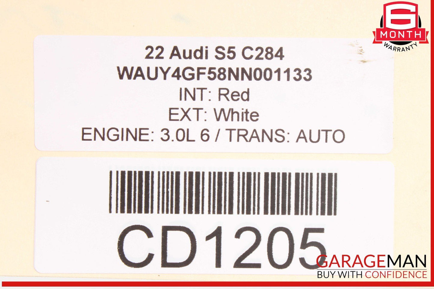18-24 Audi S5 Rear Diff Differential Axle Carrier OEM