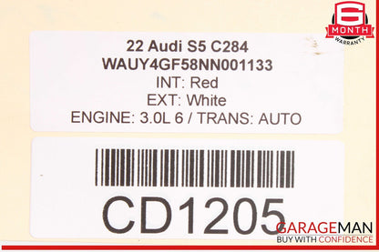 18-24 Audi S5 Rear Diff Differential Axle Carrier OEM