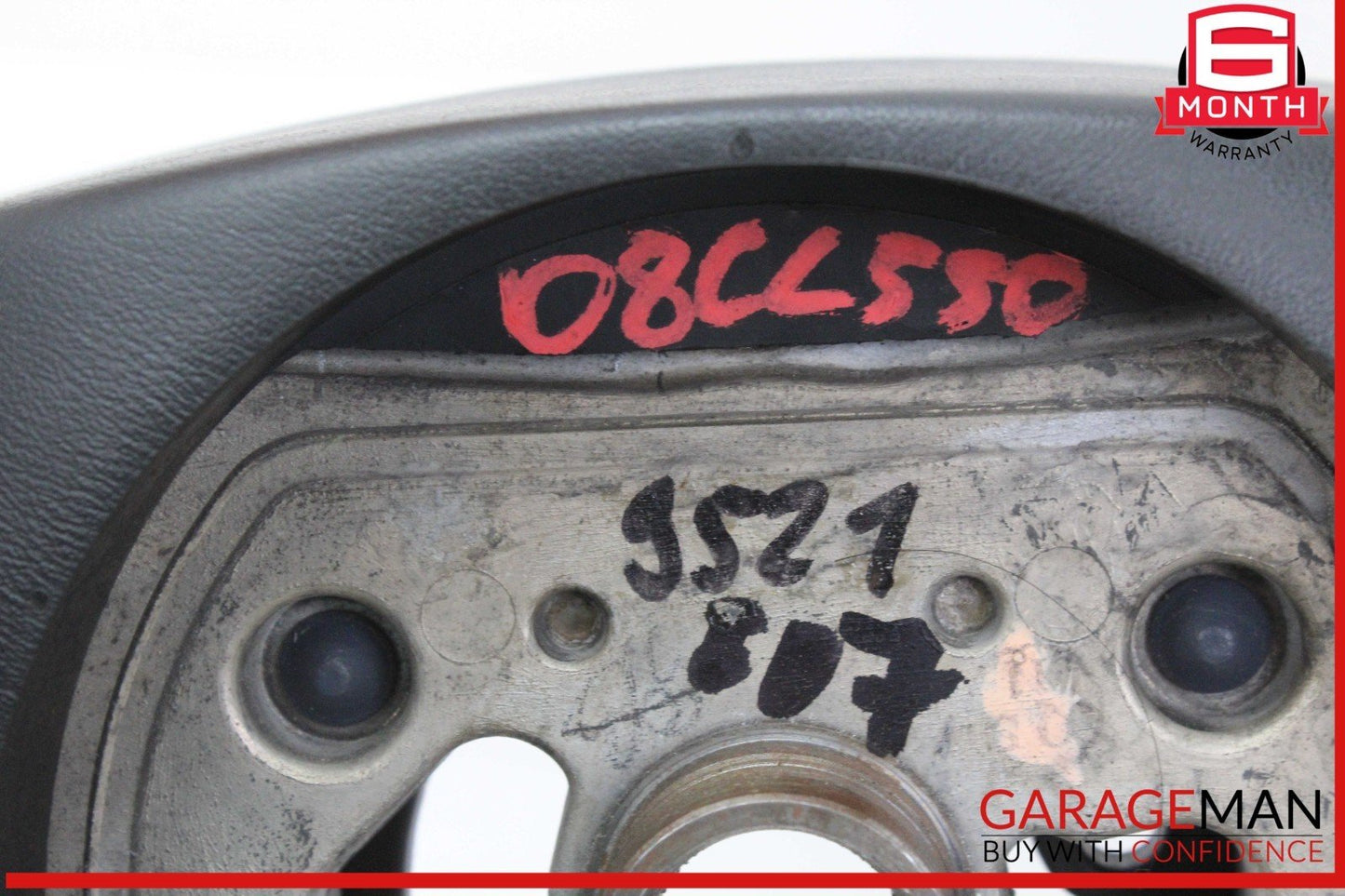 07-10 Mercedes W216 CL550 Front Left Driver Side 4 Spoke Steering Wheel OEM
