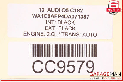 13-17 Audi Q5 Rear Diff Differential Axle Carrier Assembly OEM