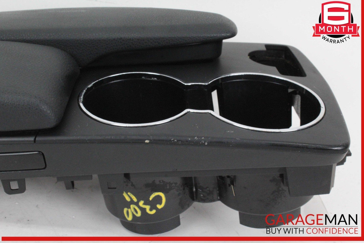 08-14 Mercedes W204 C300 C250 Center Console Armrest Cupholder Compartment OEM
