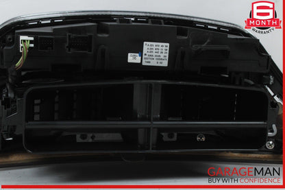 07-14 Mercedes W221 S550 Center Dash Heater Switch Control Panel Assembly OEM