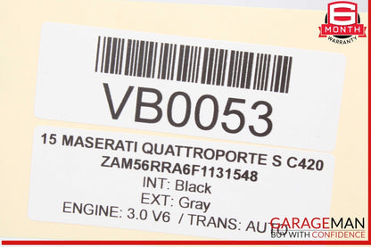 14-17 Maserati Quattroporte S Front / Rear Side Door Audio Sound Speaker Set OEM