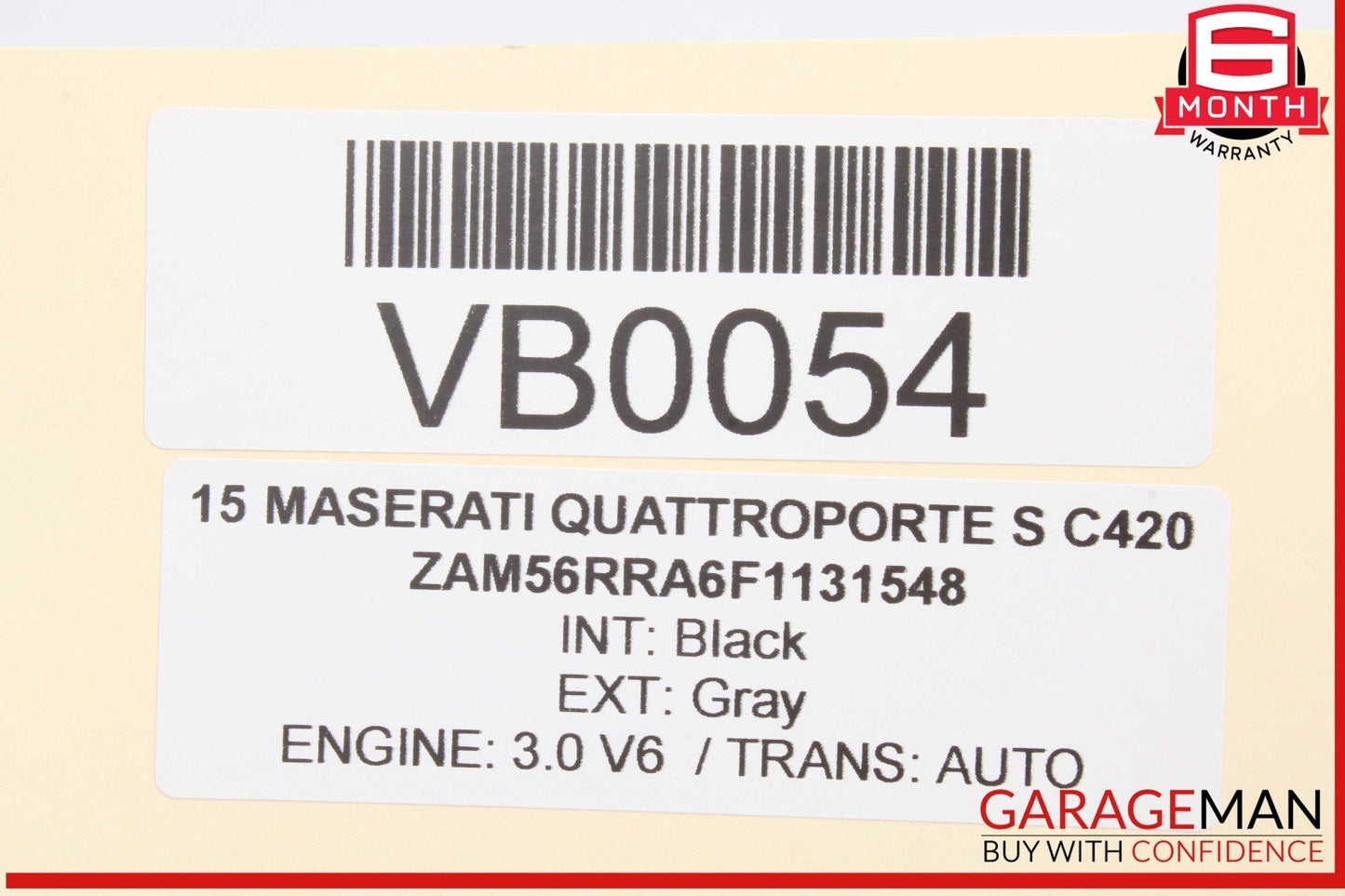 14-17 Maserati Quattroporte S Front / Rear Side Door Audio Sound Speaker Set OEM