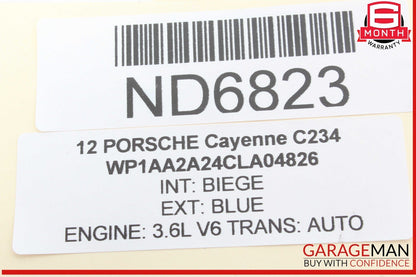 11-18 Porsche Cayenne 958 Rear Left & Right Side Door Audio Sound Speaker OEM