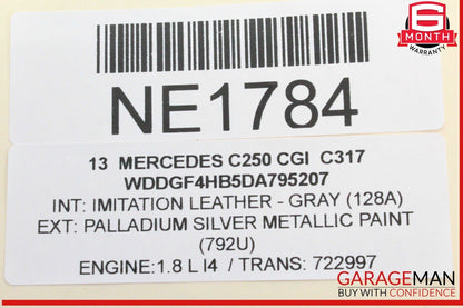 08-14 Mercedes W204 C250 CGI Rear Right & Left Side Door Sound Speakers Set OEM