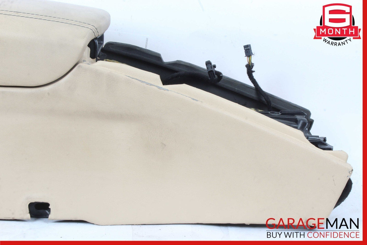 04-12 MASERATI QUATTROPORTE CENTER CONSOLE ARMREST STORAGE COMPARTMENT OEM