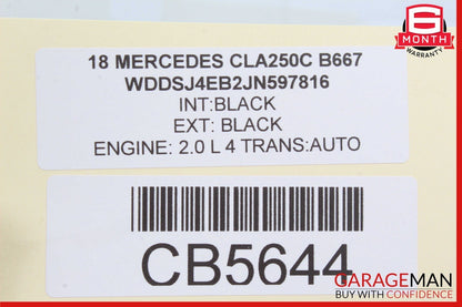 08-18 Mercedes W117 CLA180 CLA250 Front Right Side Door Lock Latch Actuator