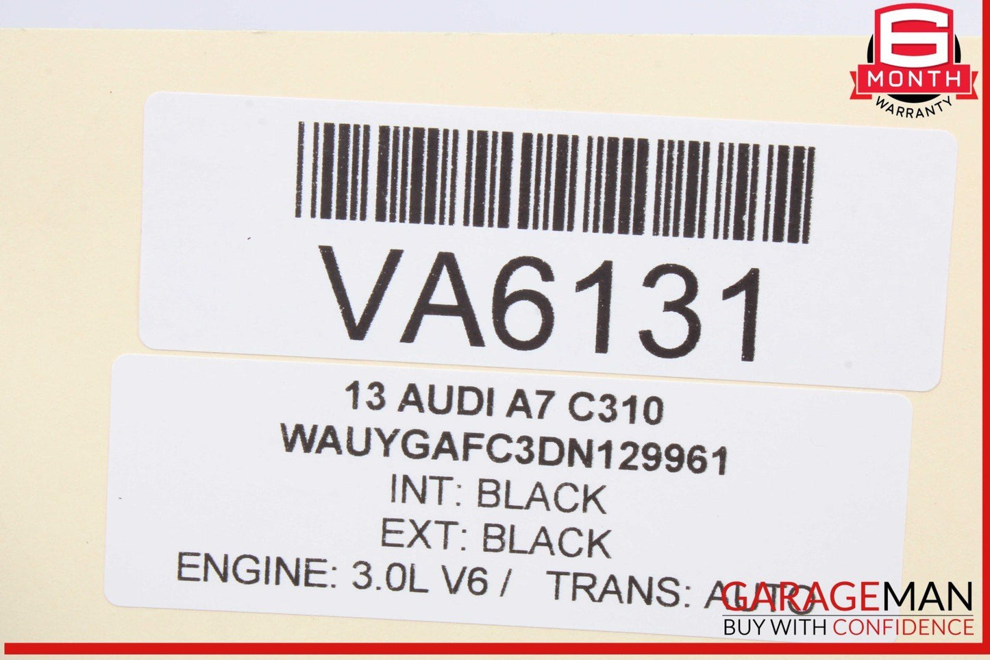 12-18 Audi A7 Front Center Dash Dashboard AC A/C Air Vent w/ Hazard Light OEM