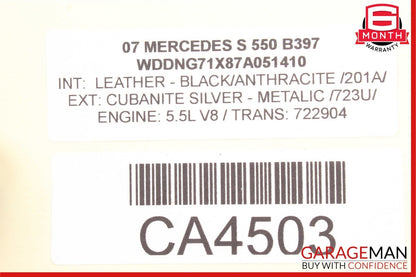 07-13 Mercedes W221 S550 Front Left Driver Wheel Carrier Spindle Knuckle Hub OEM