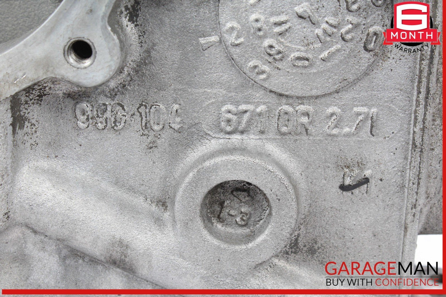 00-02 Porsche Boxster 986 Left Driver Side Engine Motor Cylinder Head OEM