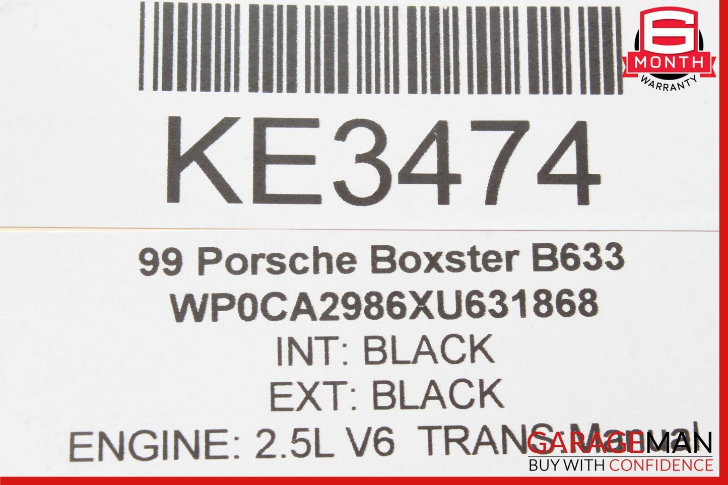 97-04 Porsche Boxster 986 911 Carrera Front Left Suspension Trailing Control Arm