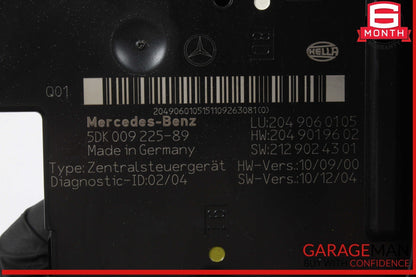 10-14 Mercedes W204 C250 C300 Rear Fuse Relay Box Module 2049060105 OEM