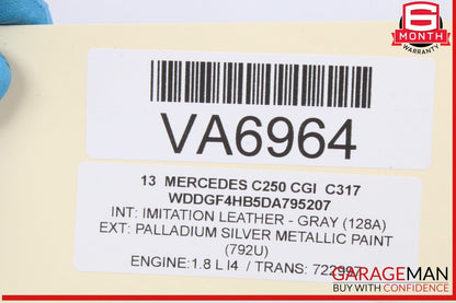 12-15 Mercedes W204 C250 CGI 1.8L M271 Fuel Injector Rail Line Assembly OEM