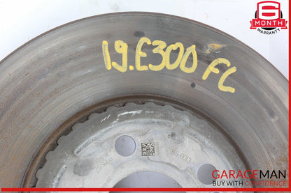 15-20 Mercedes W213 E300 C350e Front Right & Left Side Brake Rotor Disc Set of 2