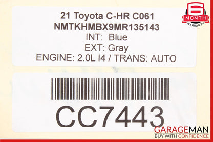 18-22 Toyota C-HR FWD 2.0L Engine Motor Long Block Assembly OEM 44k
