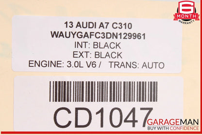 12-15 Audi A7 3.0L Supercharged Trans Automatic Transmission Assembly OEM 106k