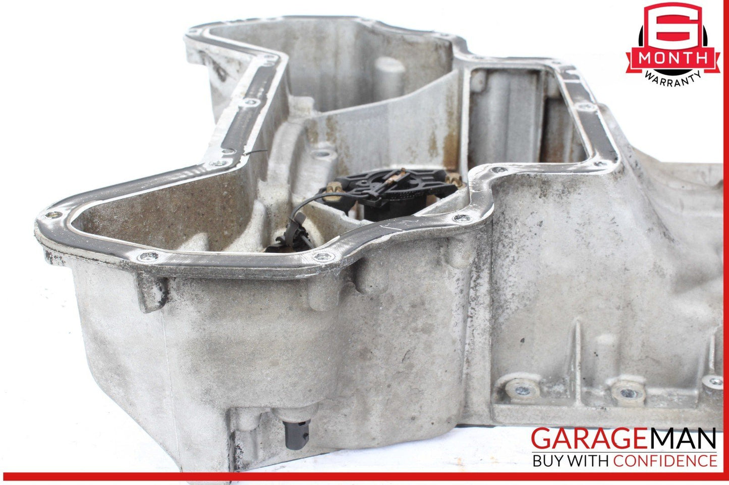 05-11 Mercedes W204 C300 Engine Upper Oil Sump Baffle Pan 2720142102 OEM