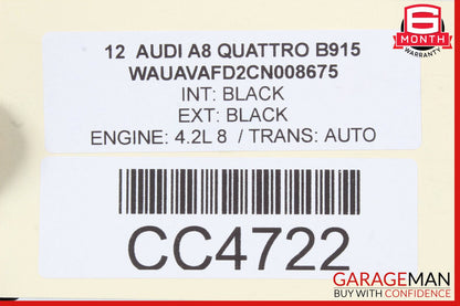 11-12 Audi A8 4.2L Automatic Transmission OEM 112k