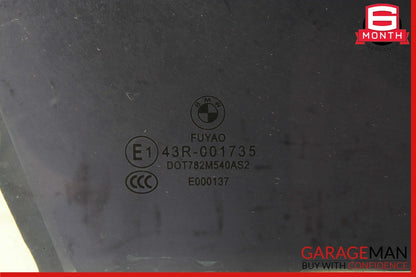 12-18 BMW F30 328i 335i 330e 340i Sedan Front Right Side Door Window Glass OEM
