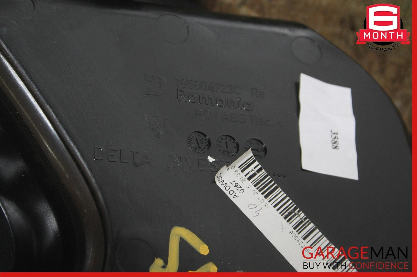 14-22 Maserati Ghibli M157 Rear Right Passenger Side Interior Door Panel OEM