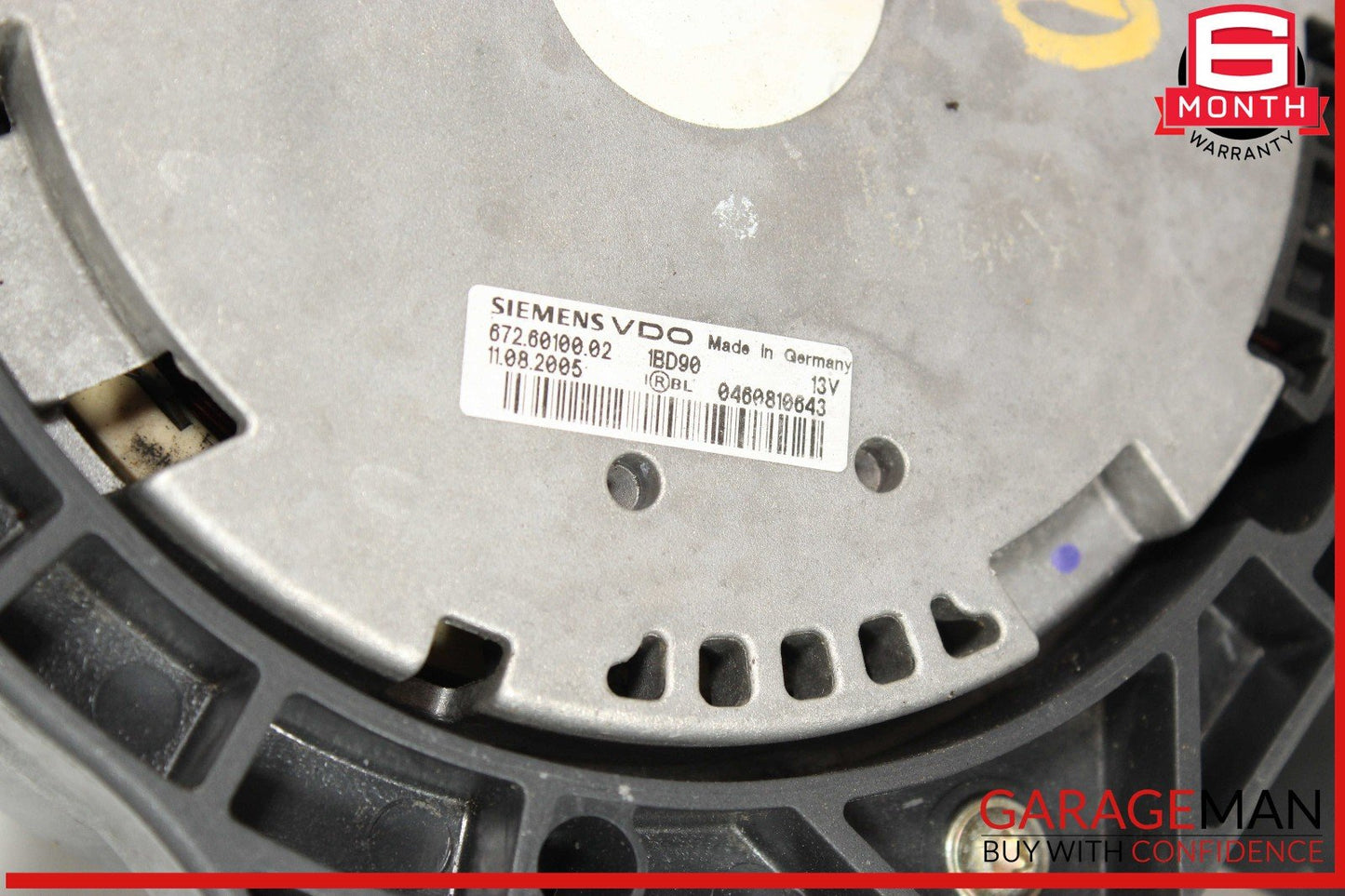 06-11 Mercedes W164 ML500 Engine Cooling Fan Motor Shroud OEM