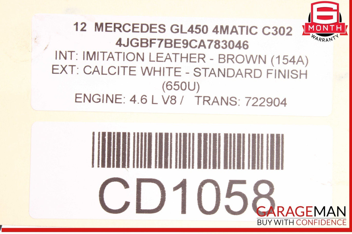 07-12 Mercedes X164 GL450 ML550 722.9 7G Automatic Transmission 722.904 OEM 221k