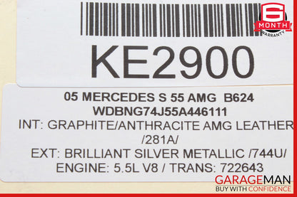 00-06 Mercedes W220 S600 SL500 CL500 Hydraulic Suspension ABC Oil Cooler OEM