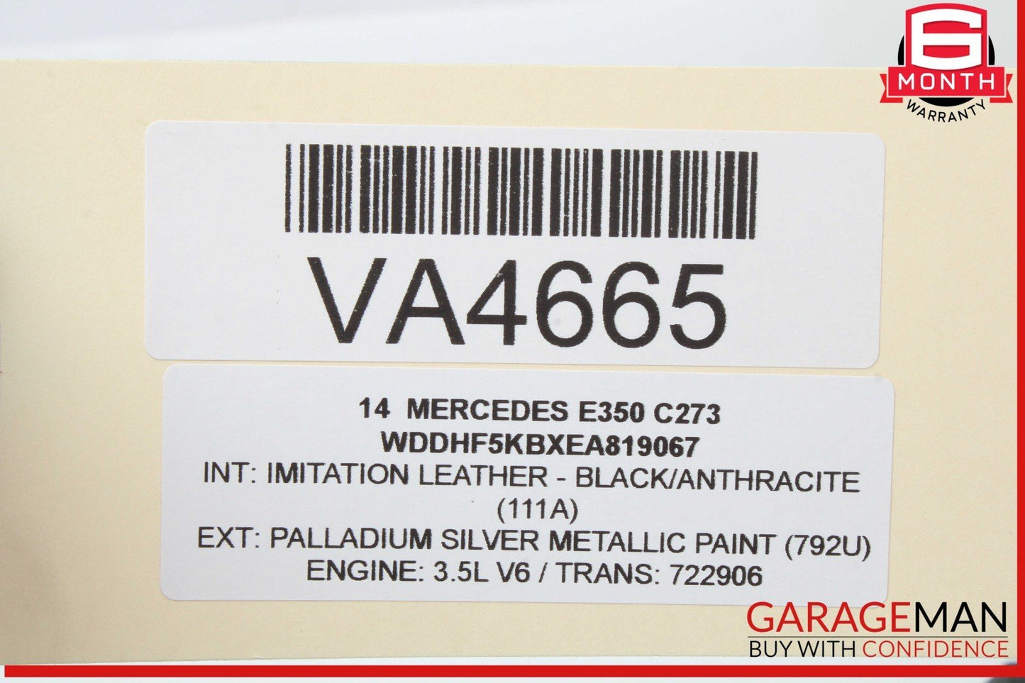 10-18 Mercedes W212 E350 E550 Rear SAM Fuse Box Relay Control Module OEM