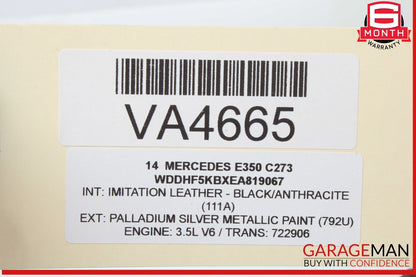 10-18 Mercedes W212 E350 E550 Rear SAM Fuse Box Relay Control Module OEM