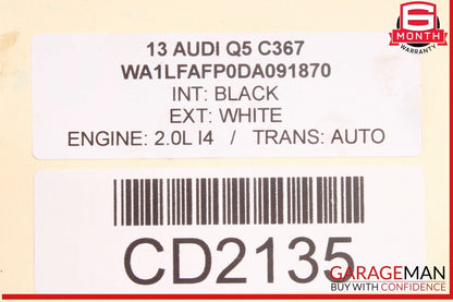 09-17 Audi Q5 A4 Rear Diff Differential Axle Carrier Assembly OEM