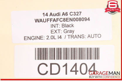 12-15 Audi A6 2.0L Complete Engine Motor Block Assembly OEM 128k